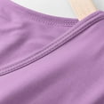 thumbnail image 4 of Jalioing Women's Mid-Long Nightdress Pajama Nightgown with Built in Bra Summer Short Sleeve Nightshirt (X-Large, Purple), 4 of 9