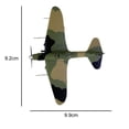 thumbnail image 3 of Simución 2 para niños colección de de juguete para niños modelo de de aleación para pequeña sa de escritorio decoración de oficin Macarena Avión de simulación, 3 of 8