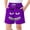 Purple6, variant on Xuhomer Summer Swim Trunks for Boys Teens Funny Emoji Print Drawstring Elastic Waist Beach Shorts Casual Loose Vacation Bathing Suit 6-15T