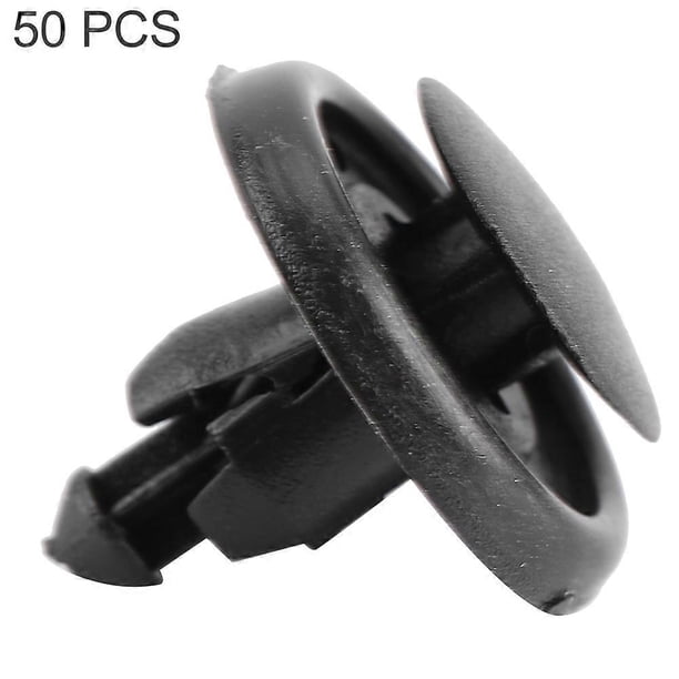 Push Type Hood Bumper Mud Guard Liner Fastener Retainer Clips for Toyota 90467-07166(50Pcs)