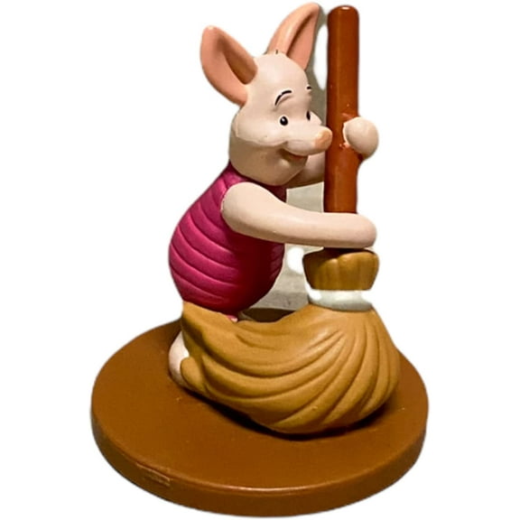2” Piglet Pig Figure Cake Topper PVC Figurine Winnie the Pooh Party Favor…
