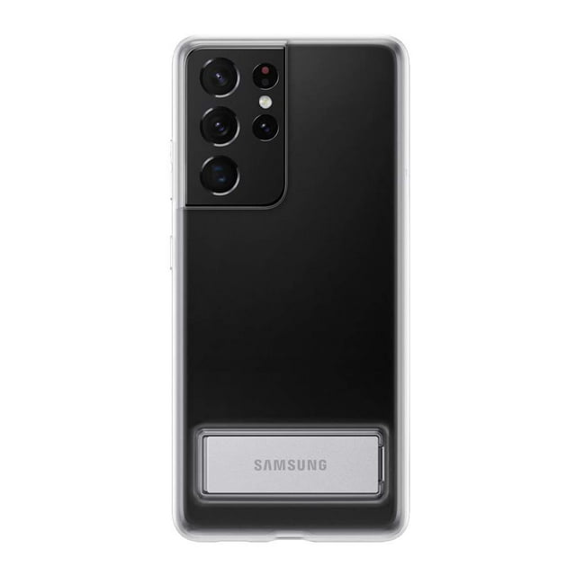Funda protectora Samsung Clear Standing para Galaxy S21 Ultra