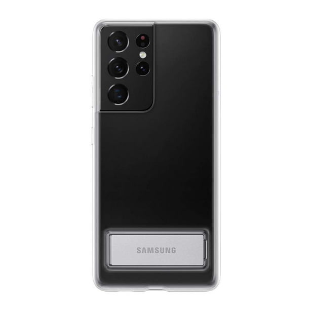 Funda protectora Samsung Clear Standing para Galaxy S21 Ultra