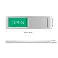 thumbnail image 2 of PinesC 2 Pcs Open Close Signs Sliding Open Closed Sign Dishwasher Sign Privacy Signboard Washing Machine Sign, 2 of 5