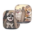 thumbnail image 2 of Yuyamidu Dog Sun Shade for Car Windshield Cat Car Sun Shade Windshield 2 Packs Fashion Automotive Sun Visor Vehicle Accessories Universal Car Sun Shade Heat Protection, 2 of 5