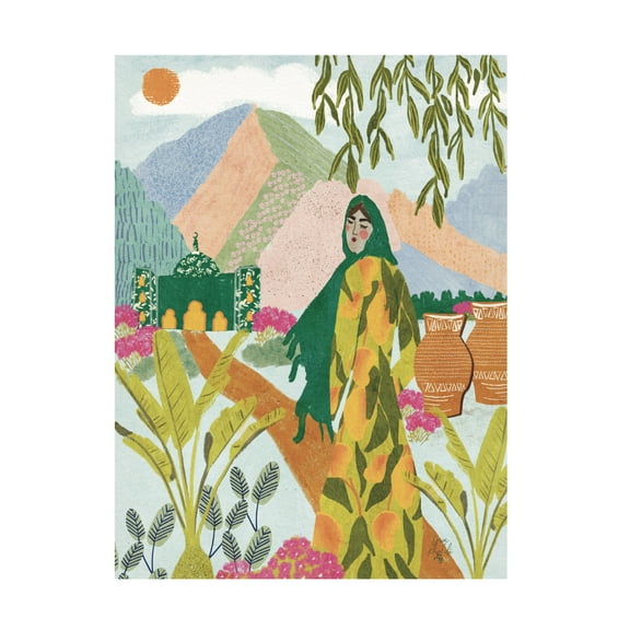 Trademark Fine Art Erum Khalili Mamaas Heaven Canvas Wall Art