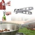 thumbnail image 3 of Pince pour Pot de Randonnée, Support de Plat Chaud de Camping / Pince Multifonctionnelle pour Pot de Pique-Nique avec Poignée Pince en Acier Inoxydable Pinces à Sac de Croustilles Grandes Pinces Alimentaires, 3 of 9
