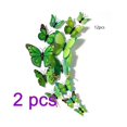 thumbnail image 2 of 24pcs 3D Insect Wall Sticker Living 1 3 Room Bedroom Adhesive 3D Wall Paper PVC Decal Home Decoration, 2 of 9
