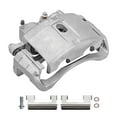 thumbnail image 6 of Detroit Axle - Front Left Brake Caliper for Chevy GMC Silverado Suburban Express Savana Sierra Avalanche 2500 3500 Cadillac DeVille DTS Driver Side Disc Brake Caliper w/Bracket Replacement, 6 of 7