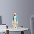 thumbnail image 5 of Nordic Blessed Mary Figurine Standing Statue Collectable Holy Mother Mary Figurine Character Sculpture for Living Room Desk Ornament 10cm, 5 of 7