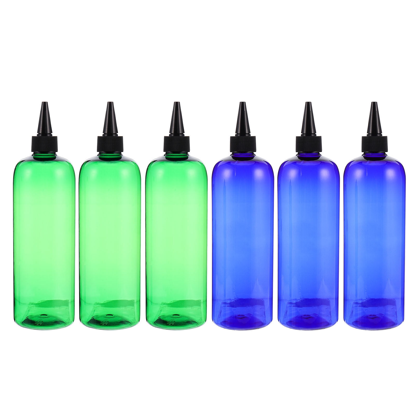 Hair color bottle 6Pcs 500ml Hair Color Bottle Applicator Hair Dyeing Squeeze Refillable Bottles