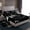 White Black, variant on jejeloiu Japanese Samurai Twin Sheet Set,Western Dragon White Cherry Blossom,Luxury Decor For Boys,3-Piece