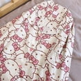 thumbnail image 5 of Sanrio-Pijama de Hello Kitty para mujer, ropa de dormir de manga larga con pantalones largos, cárdigan, pijama de dibujos animados, conjunto de 2 piezas para el hogar, primavera y otoño, 5 of 5