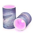 thumbnail image 7 of Yayeee Flameless Candles with Remote Flickering Battery Operated Multi Color Changing, Night Floating Whale, 7 of 7