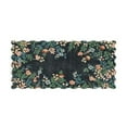 thumbnail image 1 of Tapis de Salle de Bain Est Lavable Non Long Mignon Coloré Vert Moderne Tapis de Salle de Bain Absorbant Fibre Fine Chaud Jetés pour Femmes Petit Tapis Mince Jeté Couverture à Pompons Tapis de Classe Tapis Couverture Jeté Petit, 1 of 6