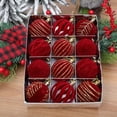 thumbnail image 3 of Yuarrent Maravillosos adornos de bolas colgantes para decoración para fiesta de Navidad, colgante de esferas navideñas de Color elegante Kits de decoración para fiestas Estilo 1, 3 of 6