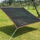 thumbnail image 4 of Black sunshade net, UV protection, sun protection cloth, swimming pool cover, sunshade net, garden balcony, sailcloth awning B Ref: 8143, 4 of 5
