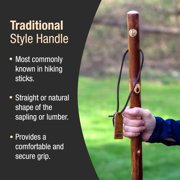 Brazos Free Form Maple Wood Walking Stick 55 Inch Height