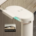 thumbnail image 7 of mdesiwst Wall-Mounted Trash Can with Lid Anti-Odor Insect-Proof Sealed Design No Drilling Large Opening Kitchen Garbage Bin, 7 of 7