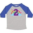 thumbnail image 3 of Inktastic 2nd Birthday Rainbow Cute Girls Girls Toddler T-Shirt, 3 of 5