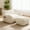 White, variant on Jopath Bean Bag Chair with Footstool, Oversized Comfy Beanbag Living Room Lazy Sofa, Floor Sofa for Gaming Reading Living Room Bedroom White