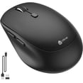 thumbnail image 1 of MD165 Bluetooth Wireless Mouse, Dual Mode 2.4G&BT Rechargeable Computer Mouse with Receiver, Silent Compact Portable Mouse for Laptop, PC, MacBook, Windows, Android, Mac, iPad, 1 of 7