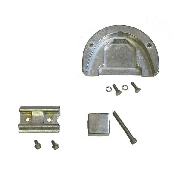 Complete Aluminum Anode Kit for Bombardier OMC Cobra Outdrives w/ Hardware US Military Grade Aluminum Kit Replaces 3853818A, 984513A, 436745A, 393023A, CMCOBRAKITA, 20902CAL, 8m6008001