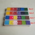 thumbnail image 3 of Rainbow Ink Pad Gradient Color Fingerprint Stamp Kindergarten DIY Printing Inkpad Random Color, 3 of 9