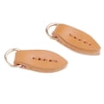 thumbnail image 4 of 4Pc Leather Zipper Tags Fixer Pull Wallet Purse Bag Hugo Tirador de cremallera de hoja, 4 of 10