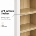 thumbnail image 4 of LUXEYARD RTA (Ready-to-Assemble) 30" Tall Wall Kitchen Cabinets - Shaker Style | Solid Wood | Soft Close Hardware (Pure White, 24" D x 24" W x 30" H Corner Wall Cabinet), 4 of 8