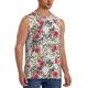 thumbnail image 2 of Fotbe Roses Mixed Zebra Men's Camiseta sin Mangas Estampada para Hombres, Playera Casual para Gimnasio, Entrenamiento, Playa-X-Large, 2 of 7