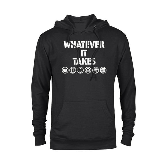 Marvel Avengers: Endgame Whatever It Takes - Pullover Hoodie for Adults - Customized-Black