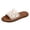 Beige, variant on HTHLVMD Lace Platform Slide Mules, Scalloped Edge Summer Sandals, Single Band Open Toe Slides, Boho Casual Cushioned Footwear, Footwear Hey Beach Women's Crochet Flat Slip-On Sandal, Beige 5.5