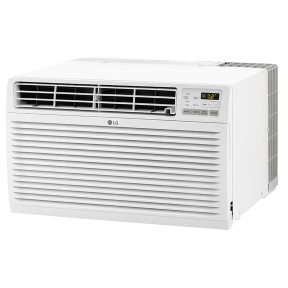 LG 10,000 BTU 230V Through-the-Wall Air Conditioner with 11,200 BTU Supplemental Heat Function, LT1033HNR