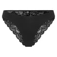 thumbnail image 2 of ONLY Braguitas brasileñas para mujer, paquete de 6 - ONLCHLOE LACE BRAZIL, encaje Negro/Azul claro M (Medium), 2 of 7