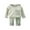 #0019-Green, variant on Cowsor Newborn Girl Clothes Baby Boys Sweatsuit Hooded Fleece Pullover and Pants Outfits Set Winter Loungewear 2 Piece