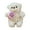 A, variant on Flower Teddy Bear Hugging Pillow Plush Stuffed Animal Decor, Soft Cuddle Pillow for Bedroom Sofa Nursery, Cute Home Decor and Comfort Gift(C)