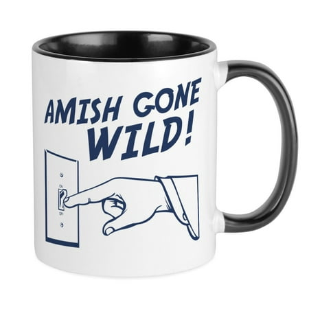 

CafePress - Amish Gone Wild! Mug - Ceramic Coffee Tea Novelty Mug Cup 11 oz