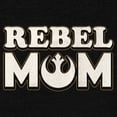 thumbnail image 2 of Junior's Star Wars Rebel Mom Sweatshirt Charcoal Heather 2X Large, 2 of 4