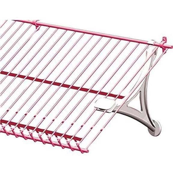 ClosetMaid White Wire Shelf Shoe Support Bracket 671300