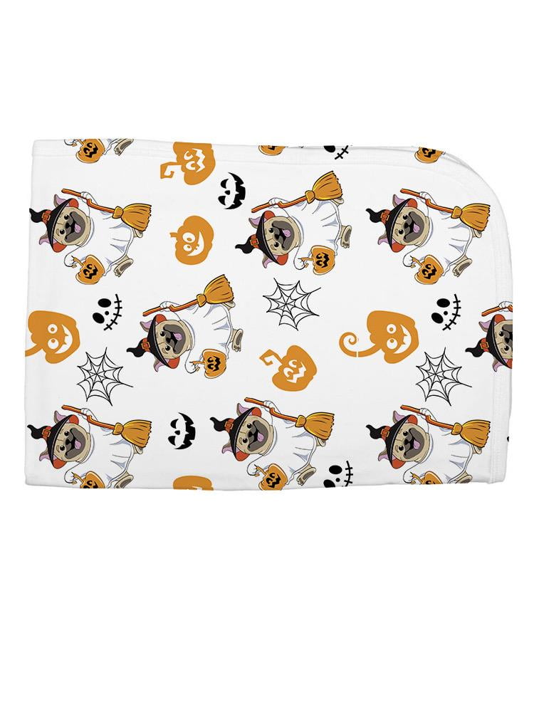 Ghost Dogs Halloween Blanket  -Image by Shutterstock,
