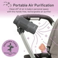 thumbnail image 2 of Pure Enrichment PureBaby On-the-Go Air Purifier - Portable Stroller Air Purifier & Adjustable Clamp for Car Seat, Crib, Bassinet & Playpen - True HEPA Filter Removes 99.97% of Allergens Around Baby, 2 of 2