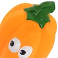 thumbnail image 3 of 1 juguete con forma de calabaza, chirriador, juguete de entrenamiento para mascotas, juguete de látex para mascotas., 3 of 5