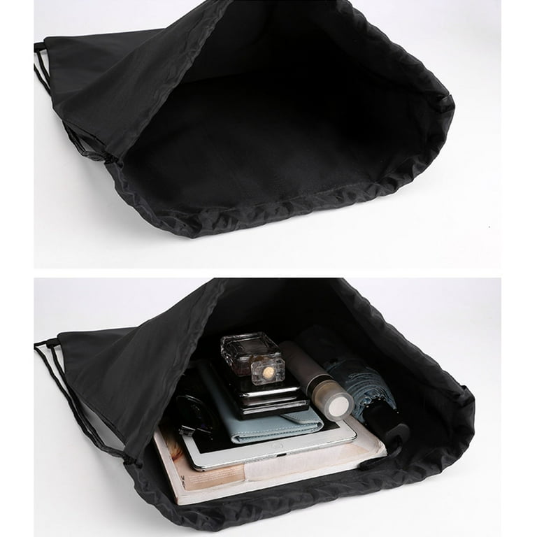 FeiraDeVaidade Drawstring Gym Bag String Bags Gym Sack Backpack Pe Bags For Women Men Trainer Swimming Bag Travel Beach School