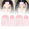 thumbnail image 4 of Peignes de Coiffage Coupe-Vent, Pinces Volumisatrices pour Cheveux à Frange Courbée 4 Pcs Rehausse-Racines pour Tous Types de Cheveux, 4 of 7
