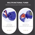 thumbnail image 4 of 1 Pce Tuner de Guitare, Dispositif de Réglage de Violon Électrique, Tuner d'Instrument Durable (Bleu), 4 of 8