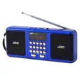 thumbnail image 1 of JOC Portable HIFI Stereo Wireless Digital Pocket FM Radio with FM/USB/TF Card Modes,Blue, 1 of 9