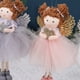 thumbnail image 2 of 1PCS Christmas Plush Angel Wings Christmas Ornaments Hanging White Pink Dolls Decor for Xmas Tree/Gift/Valentine's Day/Wedding, 2 of 5