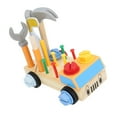 thumbnail image 1 of Premium Pine Wood Kids Tool Set With Hammer Wrench For Early Education And Creative Play, 1 of 8