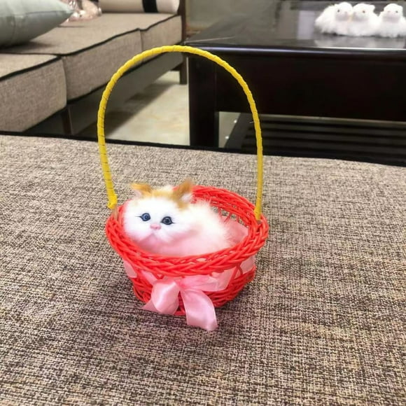 LLQkigsxse Funny Toys Cat in The Hanging Doll Toy Cat in Shoe with Meows Sounds Sleeping Cute Toys for Kids Boys